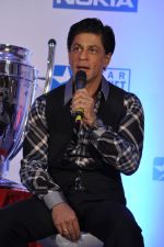 Shahrukh Khan is the brand ambassador for Nokia Champions League T20 in Trident, BKC, Mumbai on 9th Sept 2011 (8).JPG
